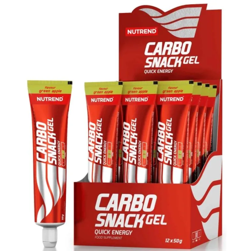 NUTREND Carbosnack zelené jablko 50g