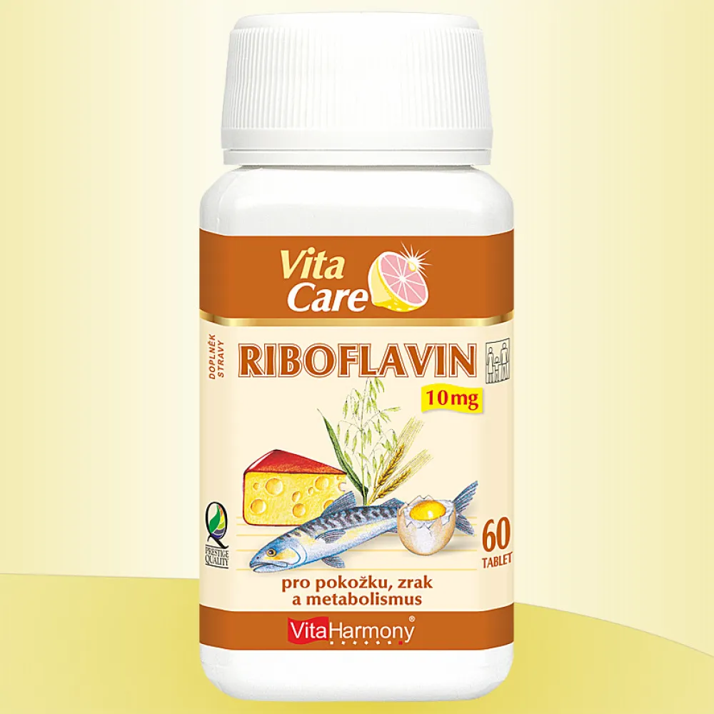 VitaHarmony Riboflavin 10mg tbl.60