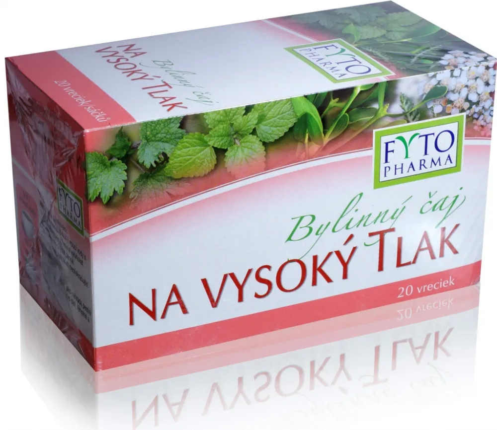 Bylinný čaj na vysoký tlak 20x1.25g Fytopharma