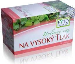 Bylinný čaj na vysoký tlak 20x1.25g Fytopharma