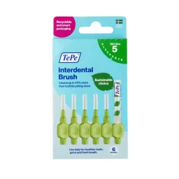 TePe meziz.kart.size 5 Zelené pap.krabička 6ks