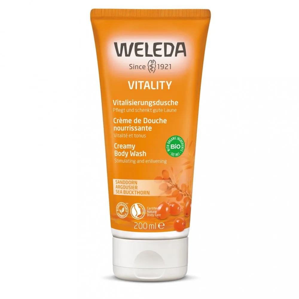 WELEDA VITALITY Rakytníkový sprchový krém 200ml
