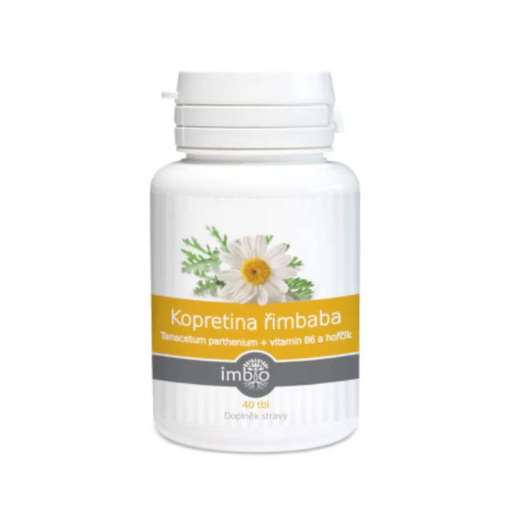Imbio Kopretina řimbaba+vit.B6 a hořčík tbl.40