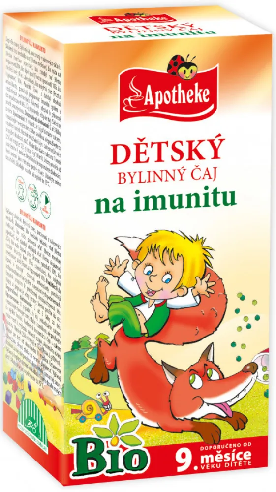 Apotheke Dětský bylinný čaj na imunitu BIO 20x1.5g