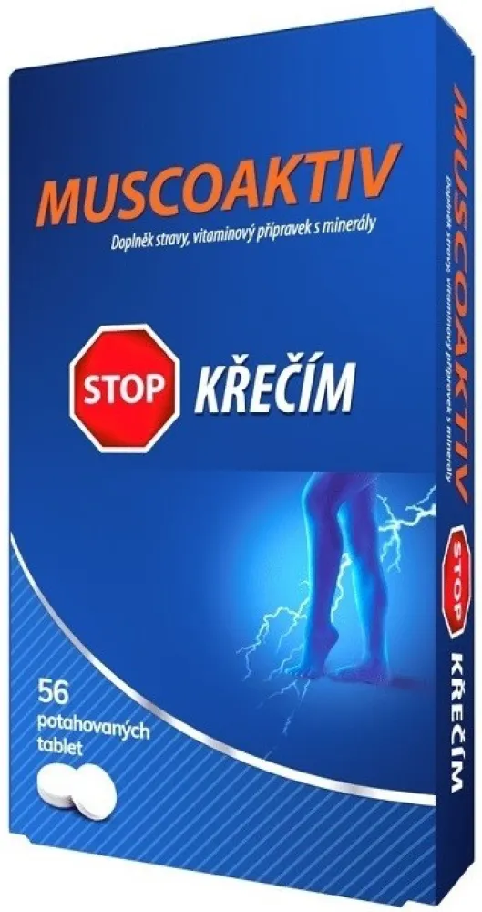 Muscoaktiv Stop křečím 56 tablet