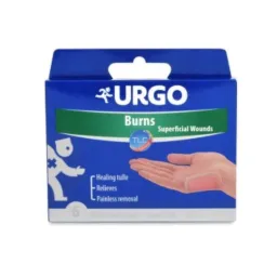 URGO BURNS Na popáleniny lipidok.nápl.5x7cm 6ks