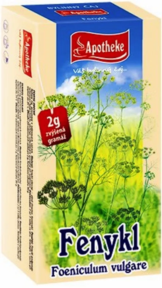 Apotheke Fenykl obecný čaj 20x2g