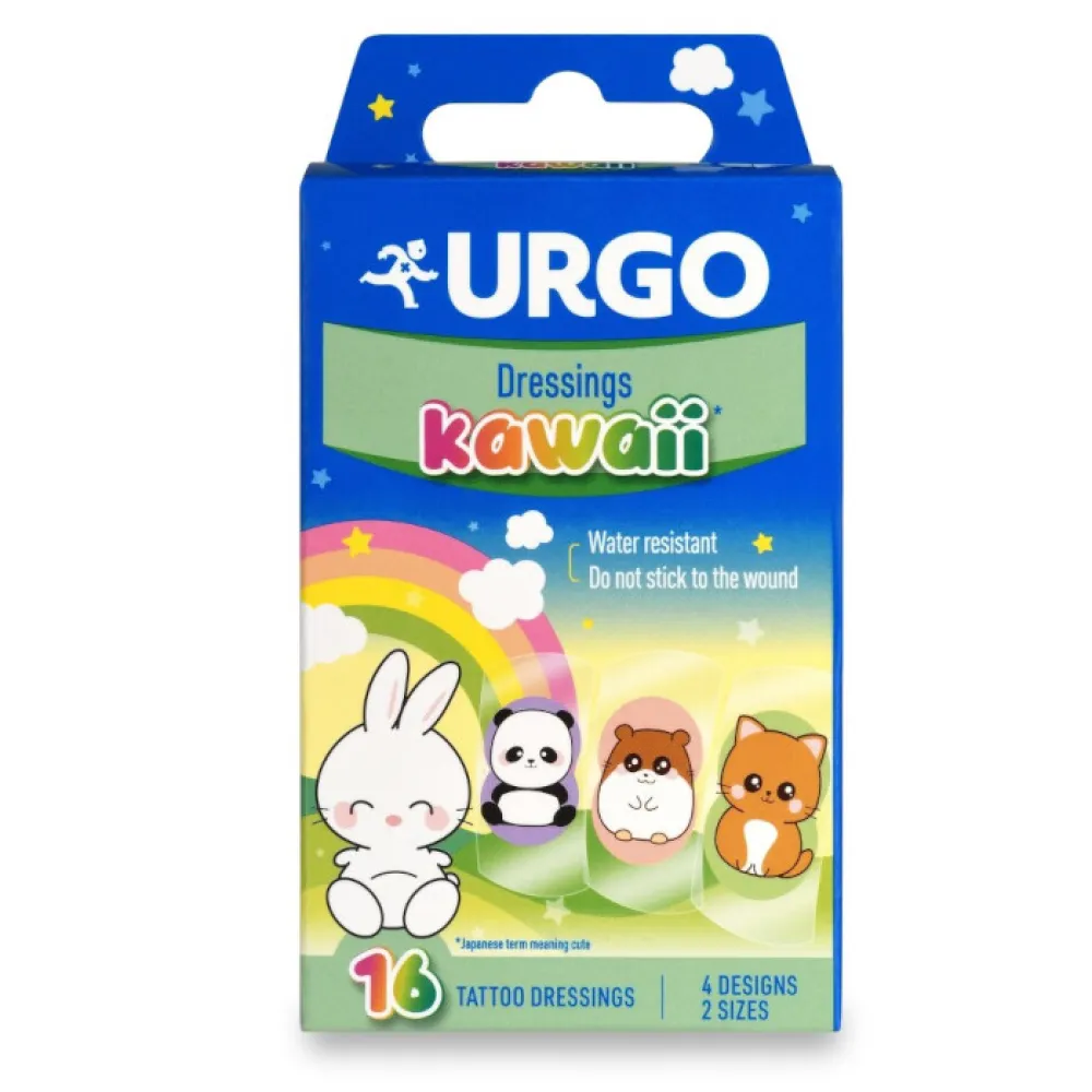URGO Kawaii náplasti dětské 16ks