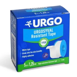 URGO SYVAL Textilní náplast bílá 1.25cmx5m NOVÁ