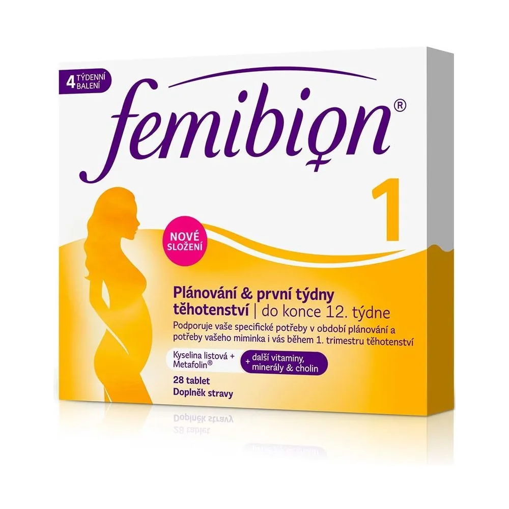Femibion 1 Plánování a 1.trimestr tbl.28