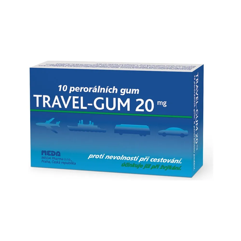 Travel Gum 20mg gum.mnd.10