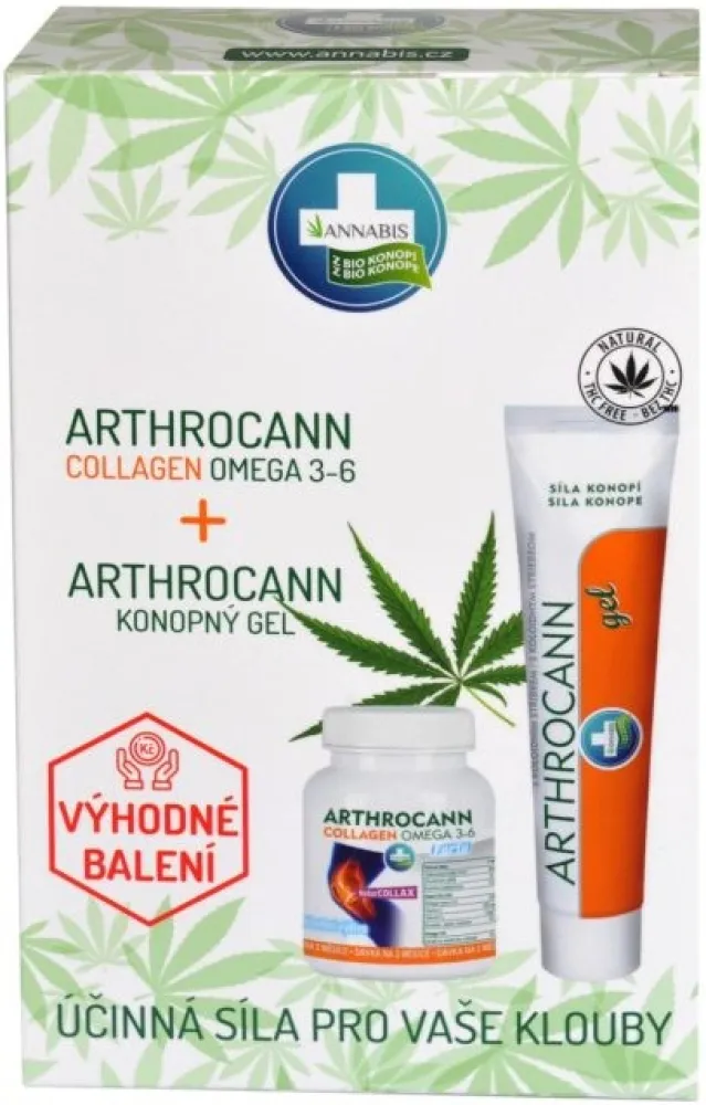 Annabis Arthrocann gel75ml+Arthroc.Collagen tbl.60