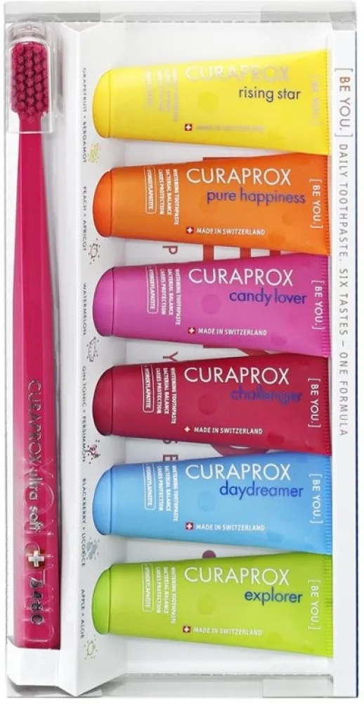 CURAPROX BE YOU zub.pasta 6x10ml+zub.kart.CS5460