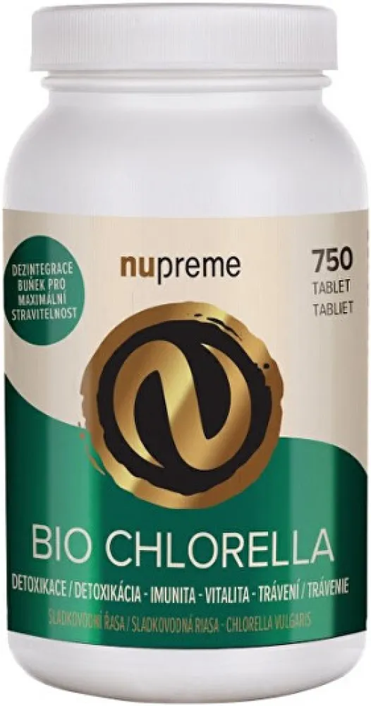 Chlorella tbl.750 BIO NUPREME