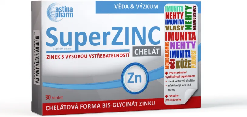 Astina SuperZINC CHELÁT tbl.30