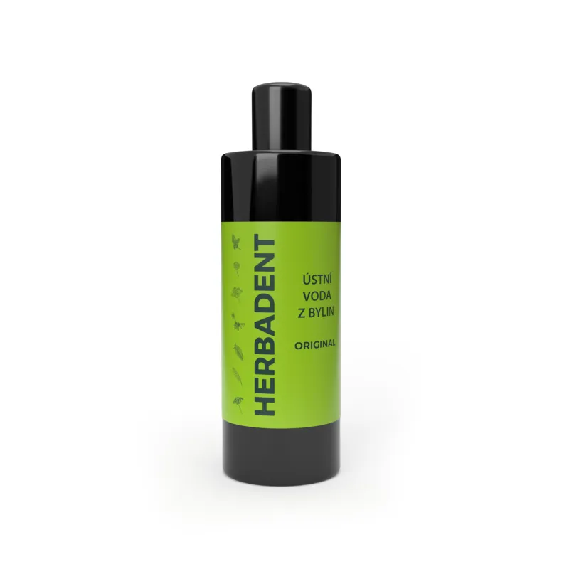 HERBADENT ORIGINAL bylinná ústní voda 400ml