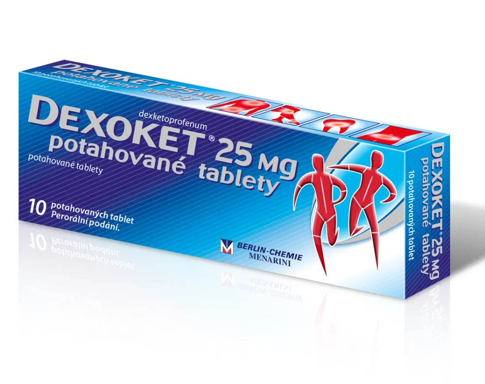 Dexoket 25mg tbl.flm.10 II