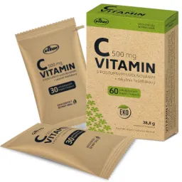 Vitar Vitamin C 500mg+rakytník EKO cps.60