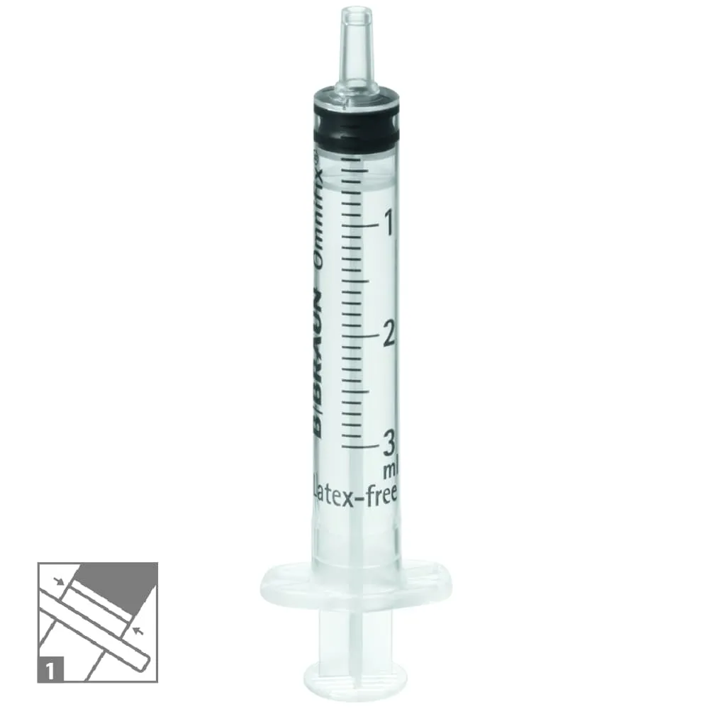 B.Braun stříkačka Omnifix® Luer Solo 3 ml | 100 ks