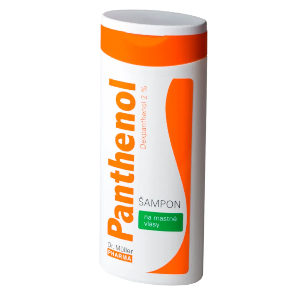 Panthenol šampon na mastné vlasy 250ml Dr.Müller