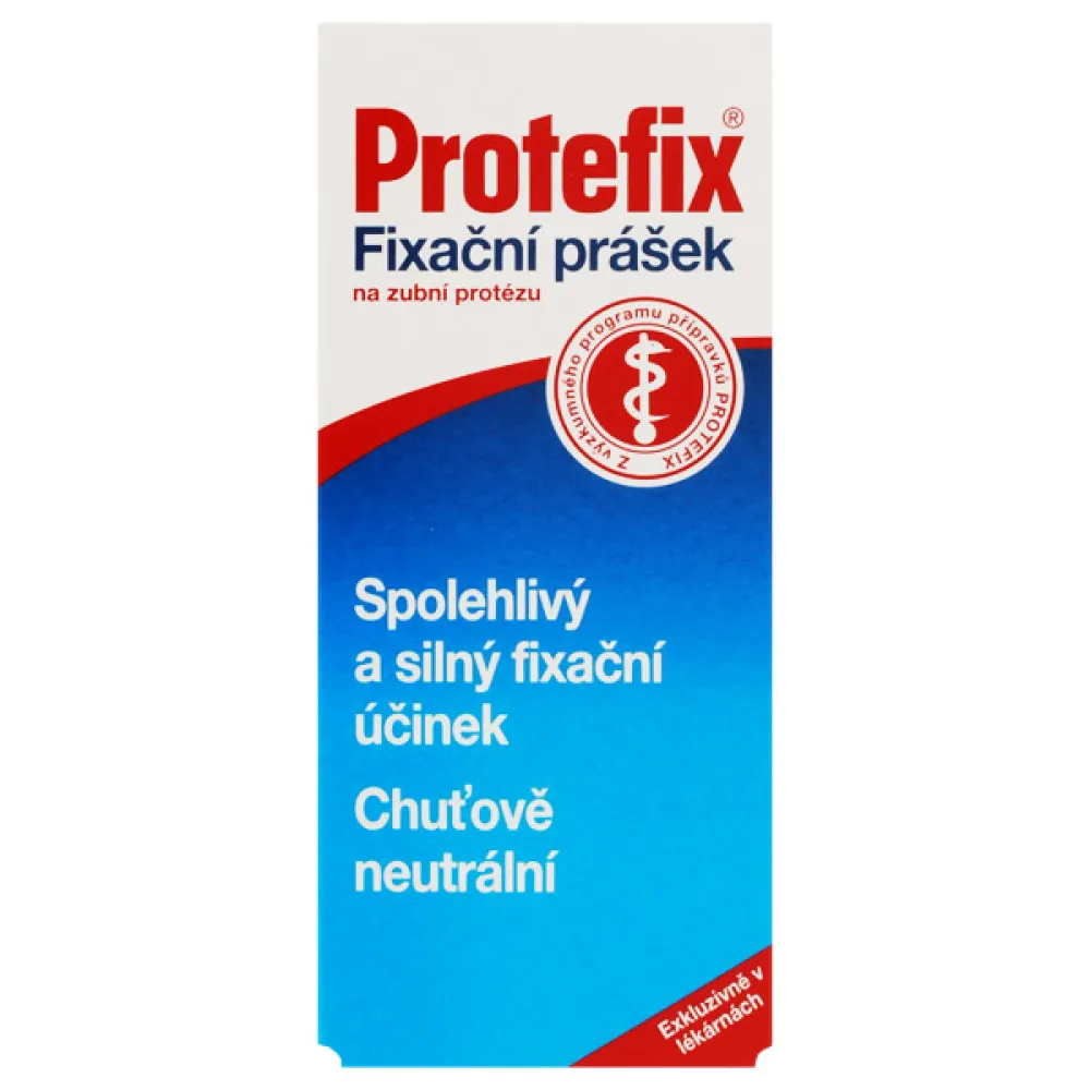 Protefix Fixační prášek na zubní protézu 50g