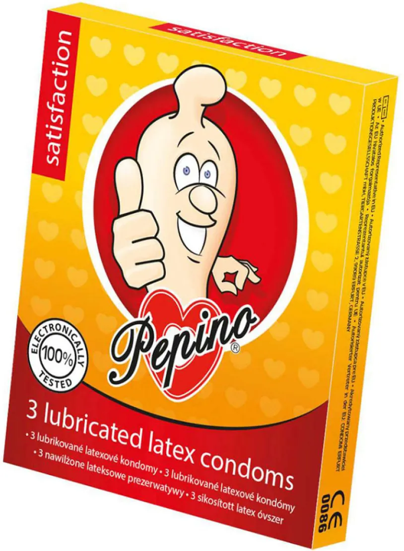 Pepino prezervativ Satisfaction 3ks