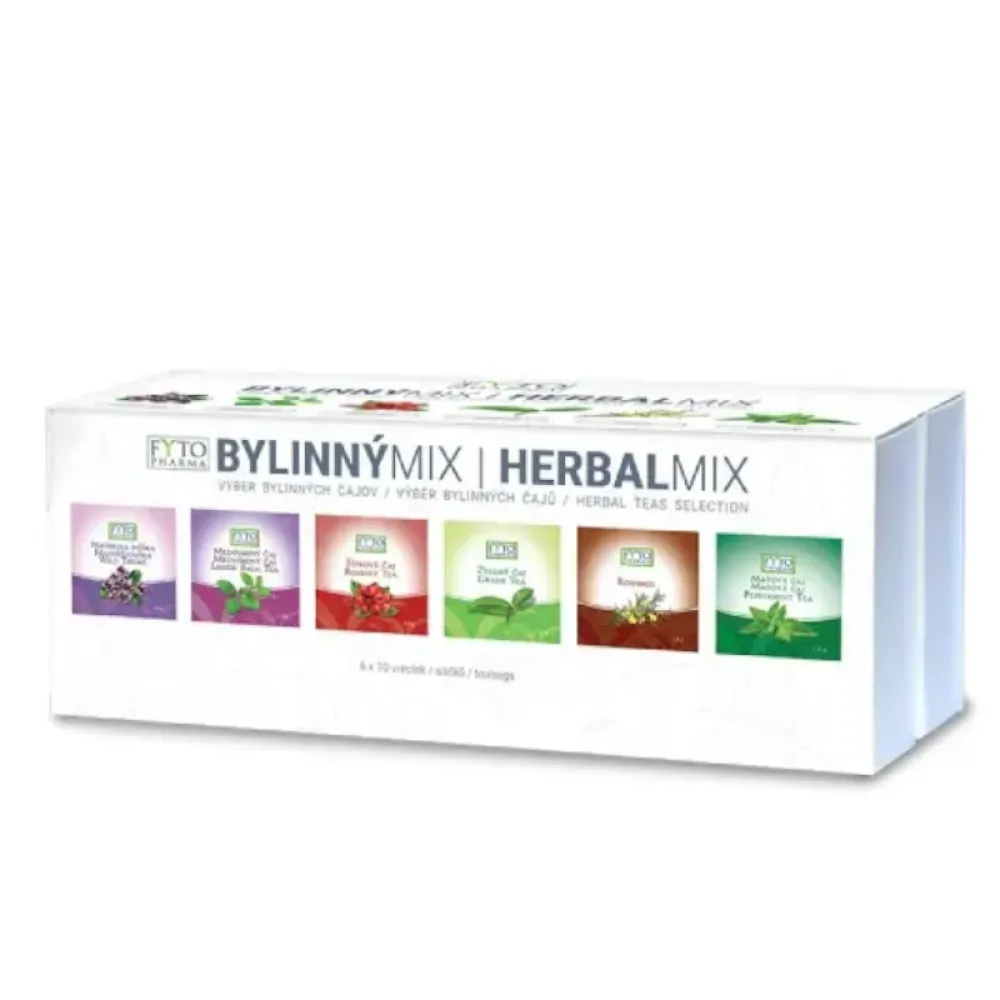 Bylinný MIX dárk. kazeta 6x10sáčků 80g Fytopharma