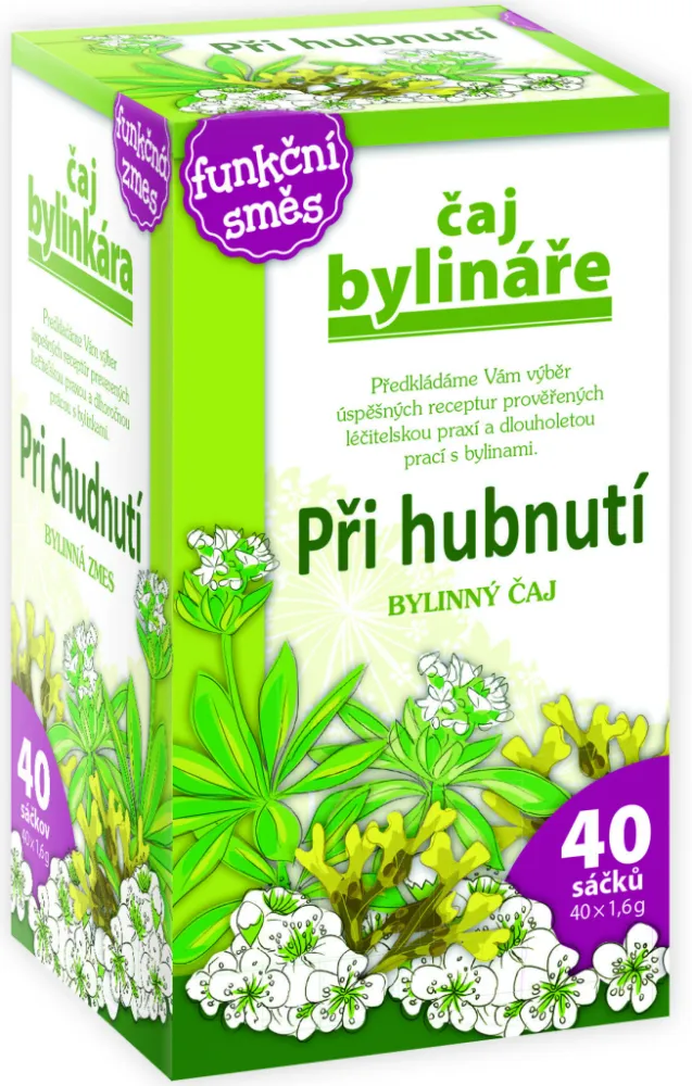 Čaj Bylináře Při hubnutí 40x1.6g