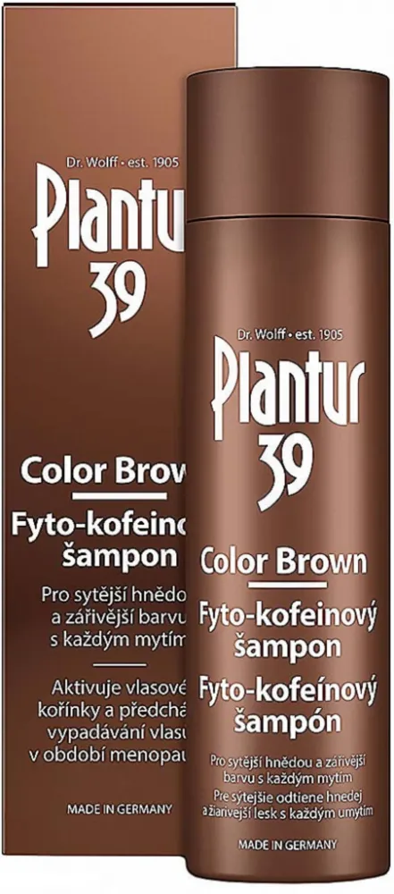 Plantur39 Color Brown Fyto-kofeinový šampon 250ml