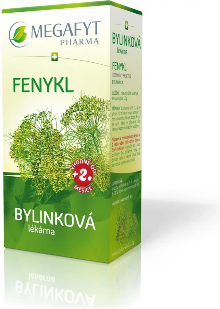 Megafyt Bylinková lékárna Fenykl bylin.čaj 20x1.5g