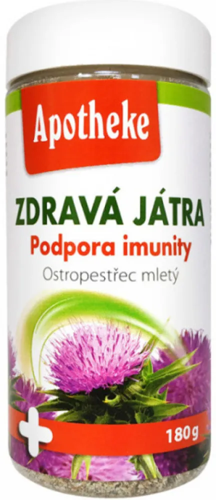 Apotheke Zdravá játra Ostropestřec mletý 180g