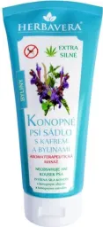 Konopné psí sádlo s kafrem HERBAVERA 200ml