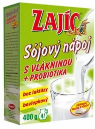 Sójový nápoj Zajíc s vlákninou 400g