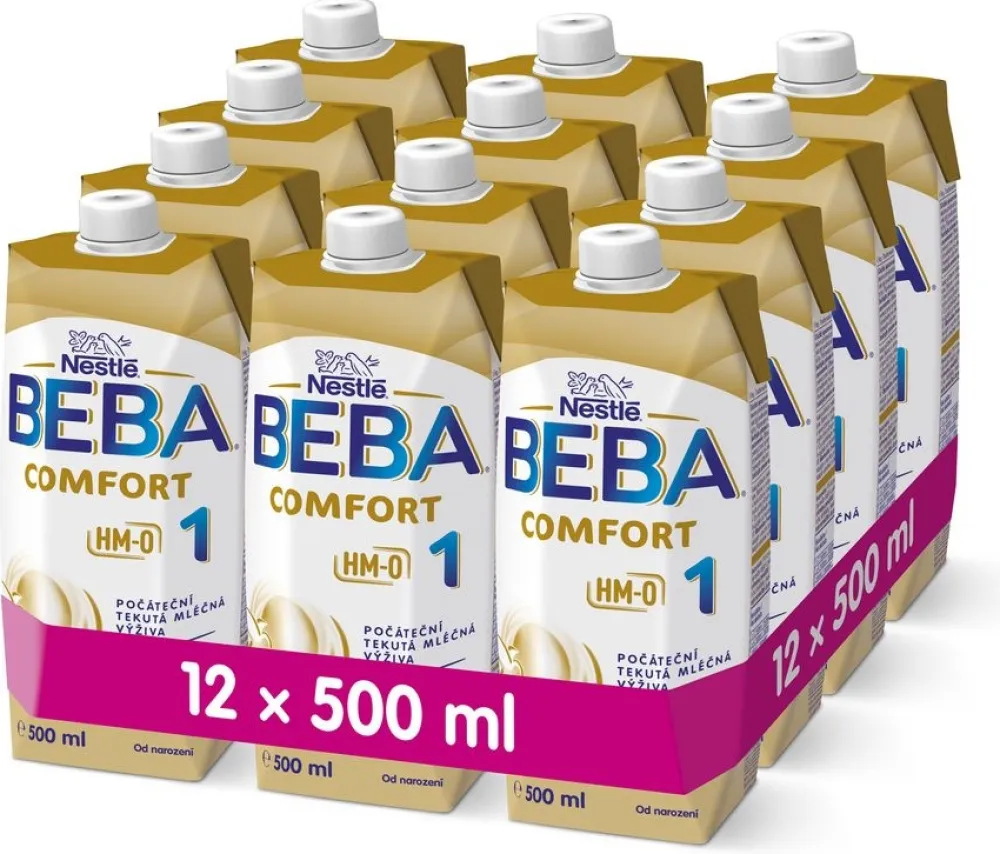 BEBA COMFORT 1 HMO počáteční kojenecké mléko 500ml
