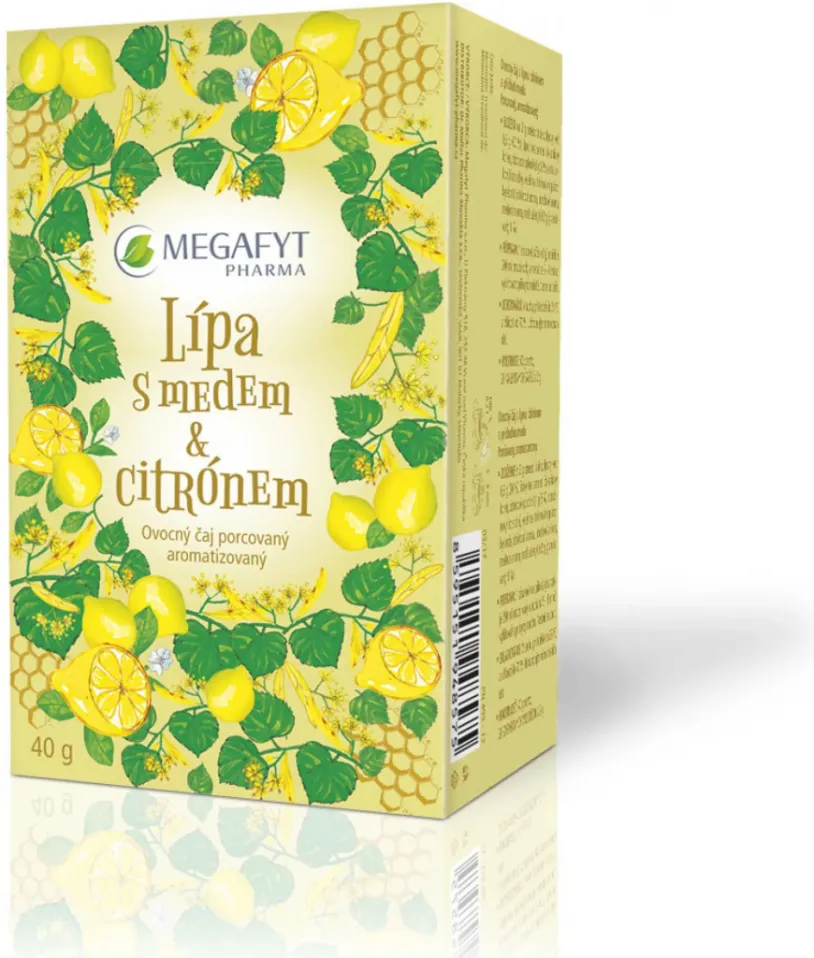 Megafyt Ovocný Lípa s medem a citrónem 20x2g