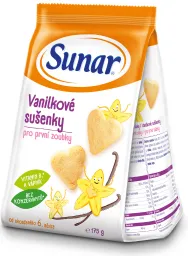 Sunar vanilkové sušenky 175g