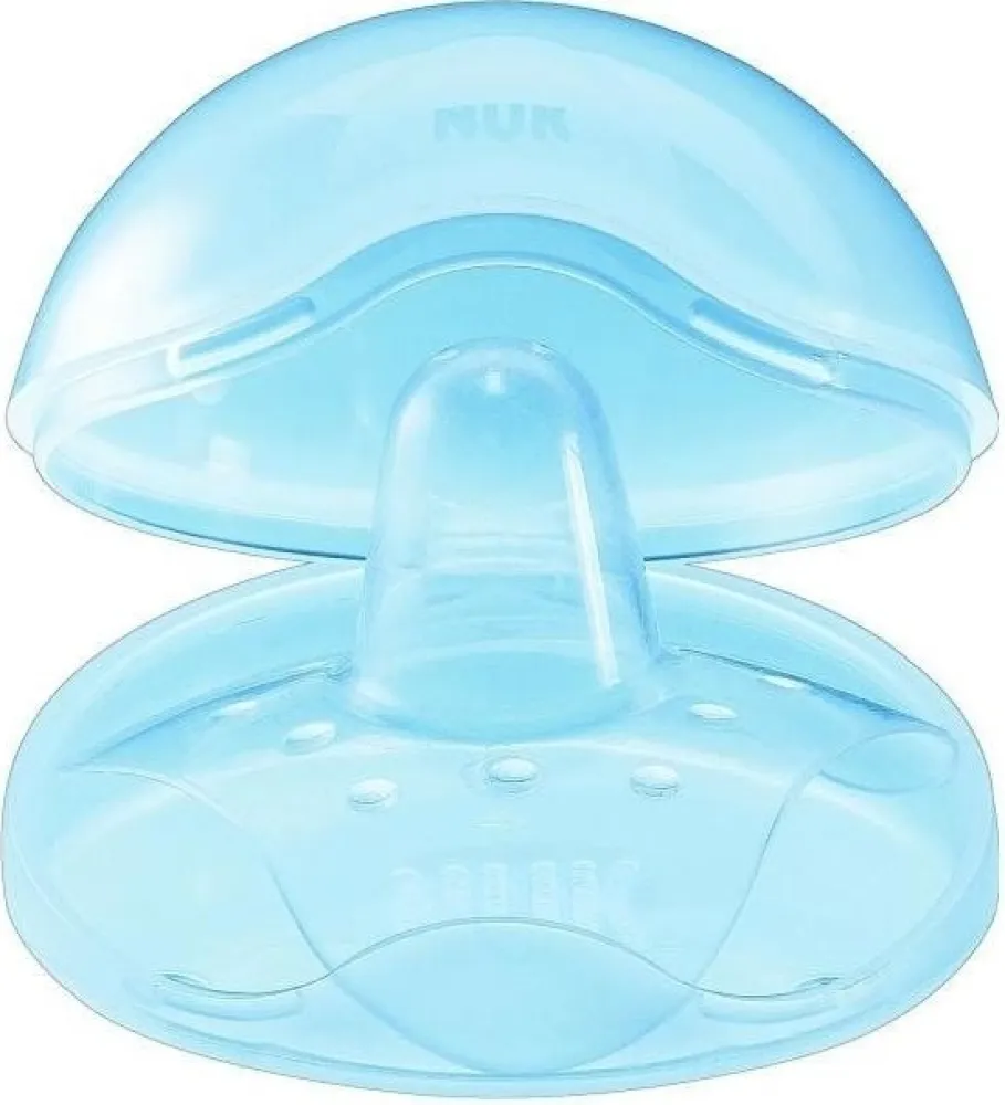 NUK Ochranný prsní klobouček 2ks + box M 721312