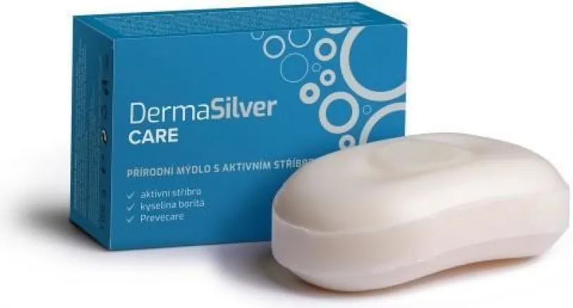 DermaSilver mýdlo s aktivním stříbrem 100g