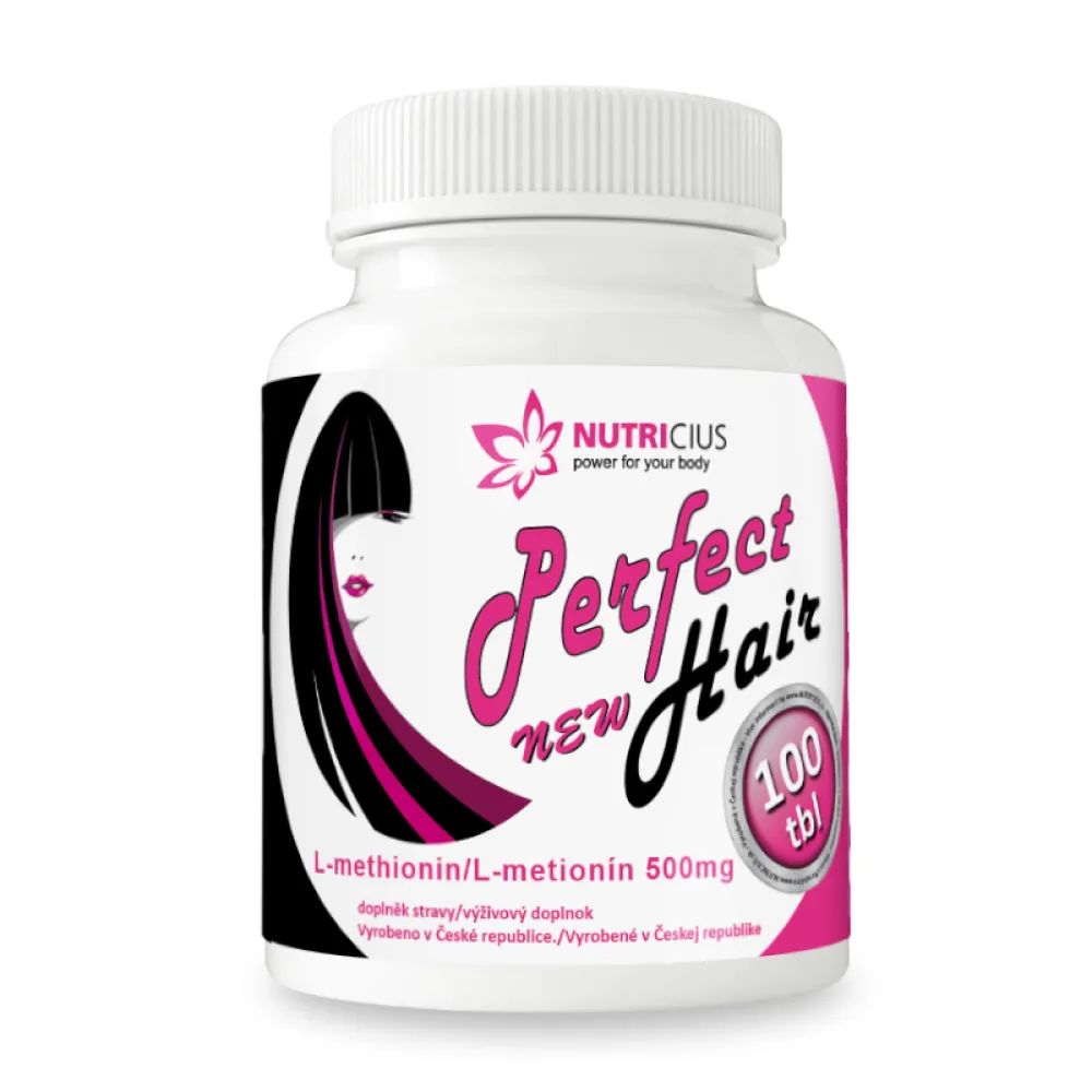 Perfect HAIR new methionin 500mg tbl.100