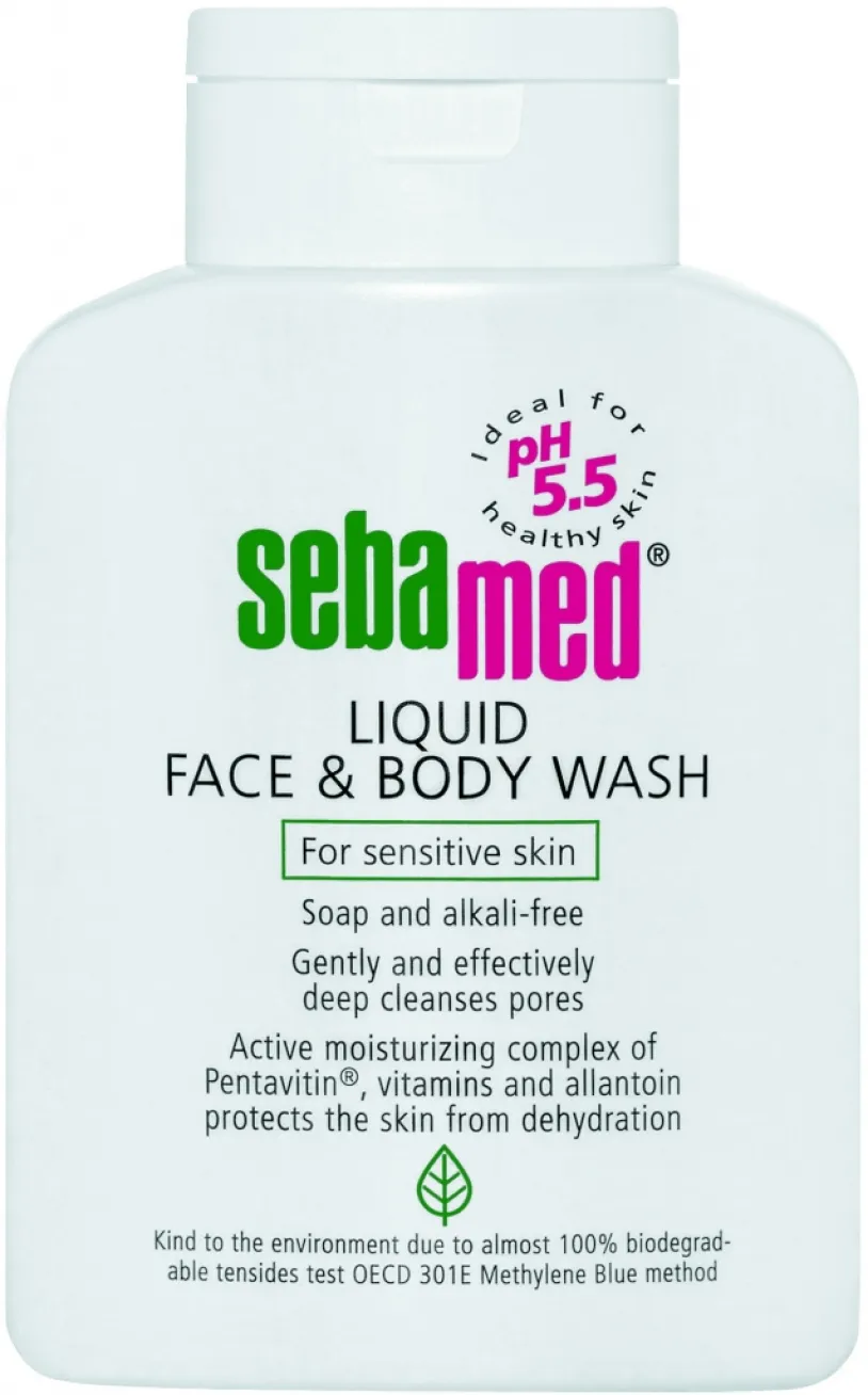SEBAMED Mycí emulze na obličej a tělo 200ml