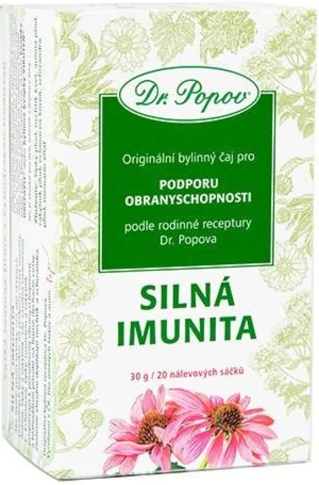 Dr.Popov Čaj Silná imunita 20x1.5g