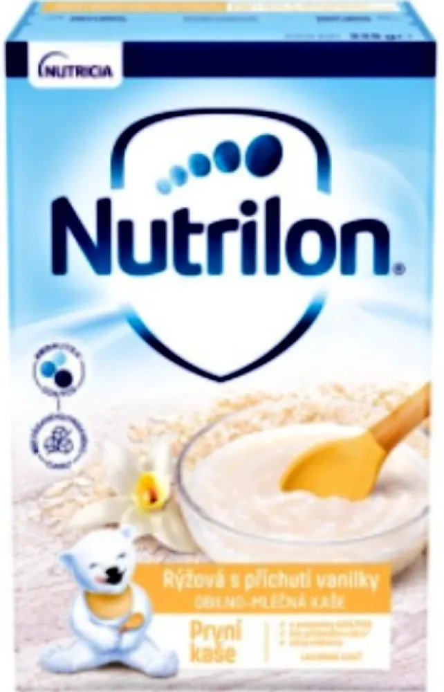Nutrilon První kaše rýžová s př.vanilky 225g 4m+