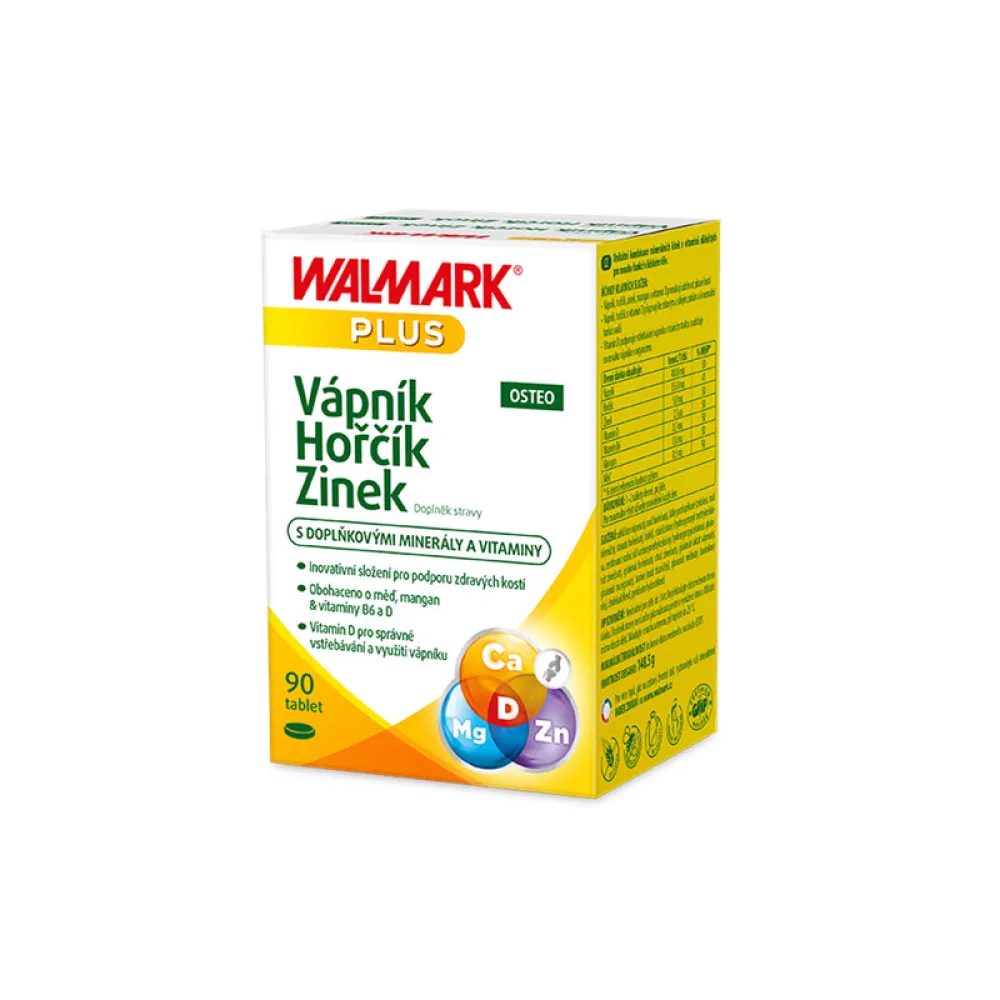 Walmark Váp-Hoř-Zinek Osteo tbl.90