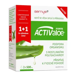 Barnys ACTIValoe lékárenská aloe 2x500ml