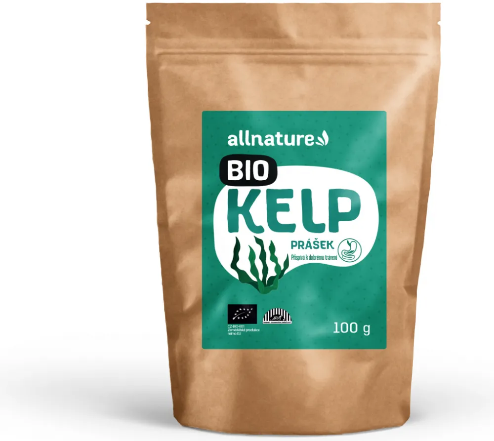 Allnature Kelp prášek BIO 100g