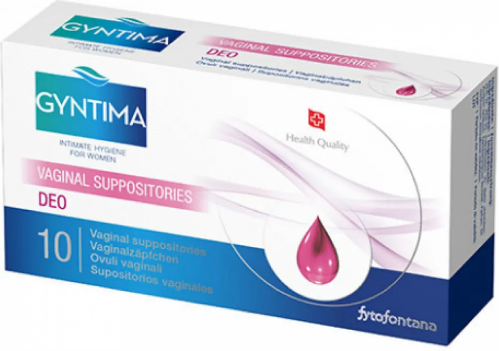 Fytofontana Gyntima vaginální čípky Deo 10ks