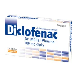 Diclofenac Dr.Müller Pharma 100mg sup.12