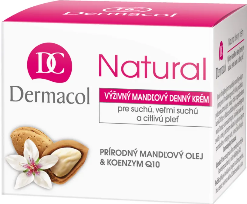 Dermacol Natural výživný mandlový denní krém 50ml