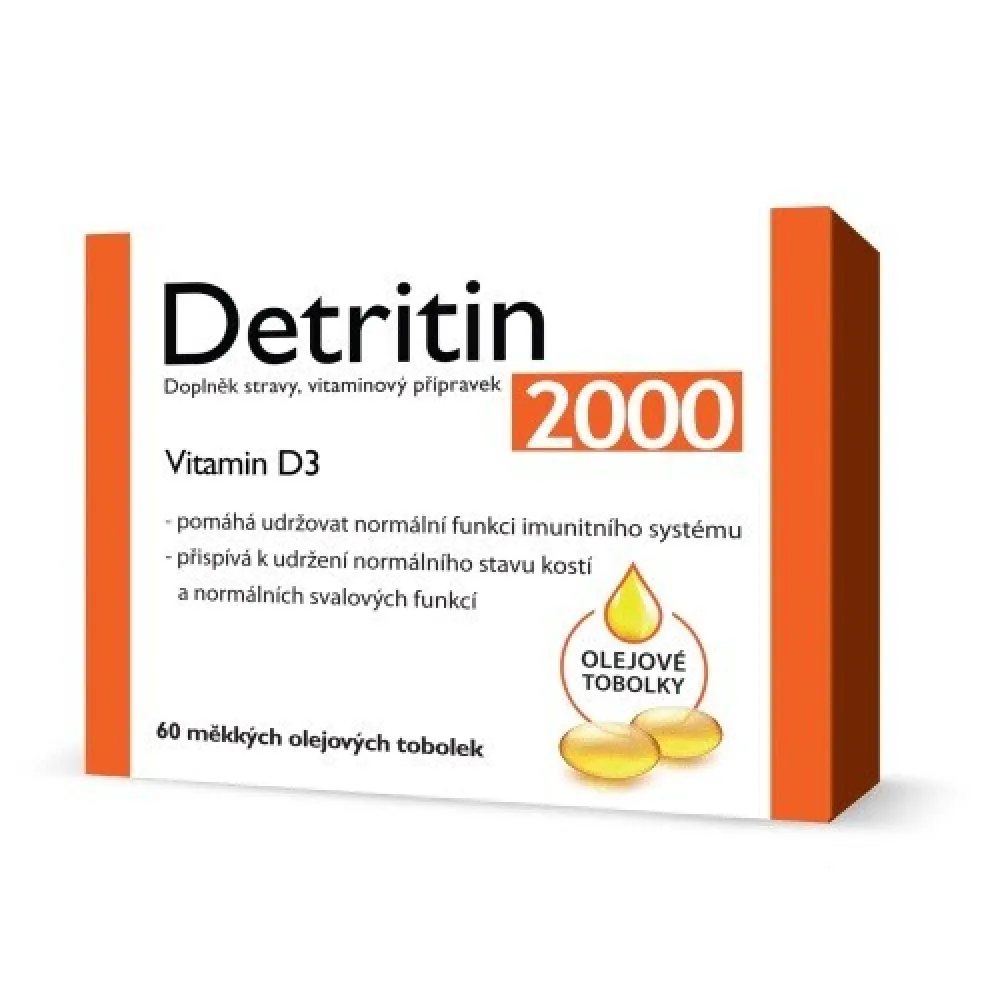 Detritin 2000 IU Vitamin D3 60 tablet