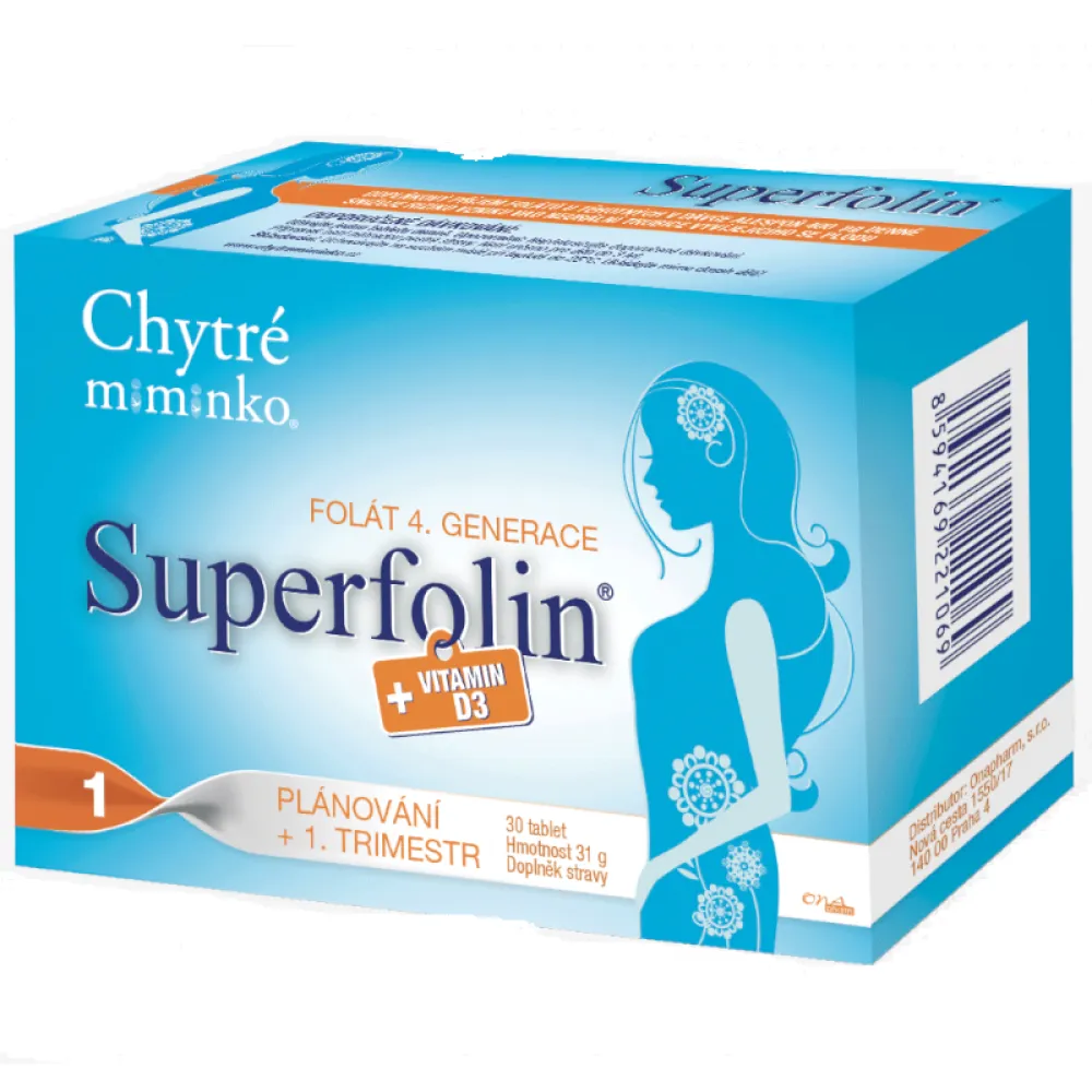 Chytré miminko superfolin 1 PLAN cps.30